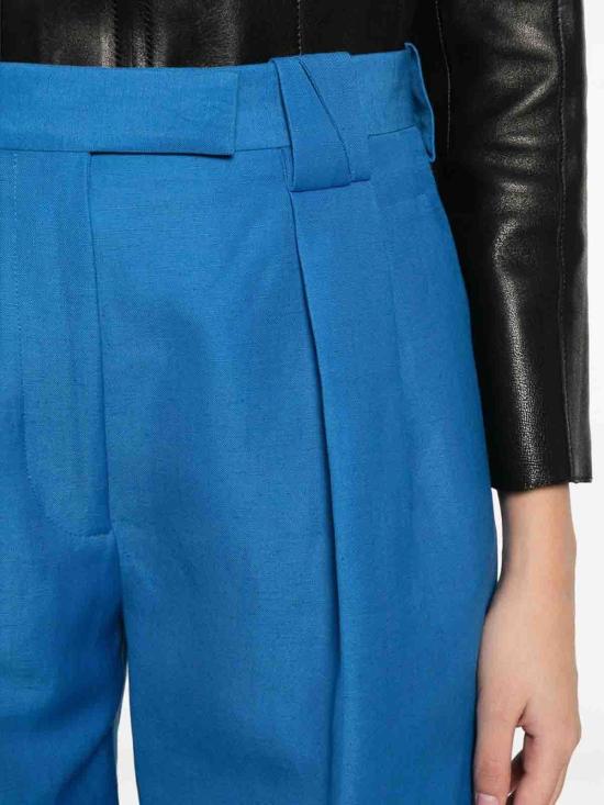 26SS 베르사체 스트레이트 팬츠 1A1801710250631VB60 Blue - VERSACE