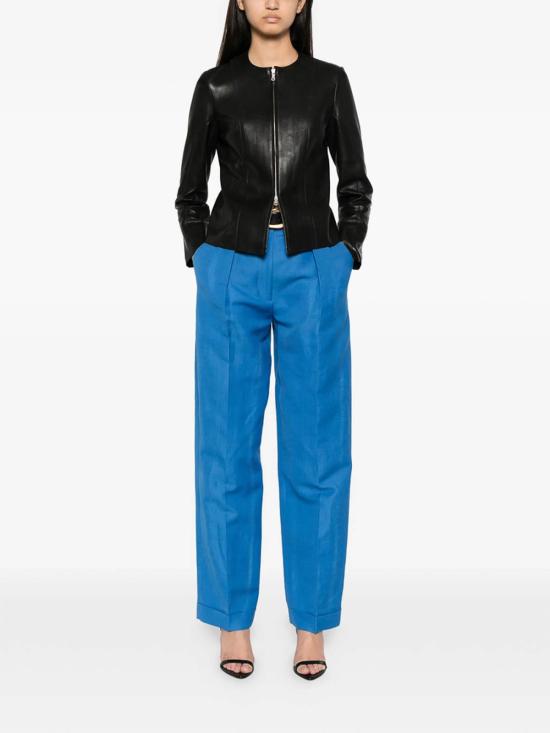 26SS 베르사체 스트레이트 팬츠 1A1801710250631VB60 Blue - VERSACE