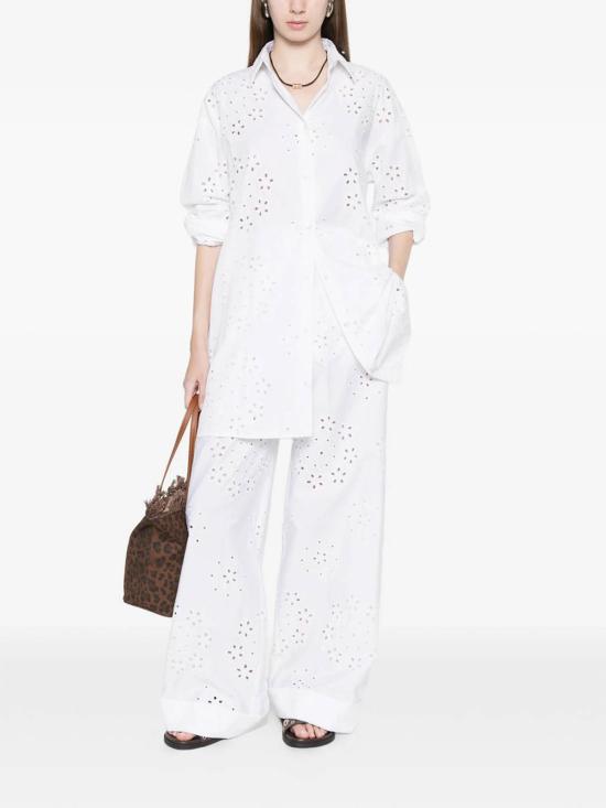 26SS 에르노 스트레이트 팬츠 13322RICPT000221D1000 White - HERNO