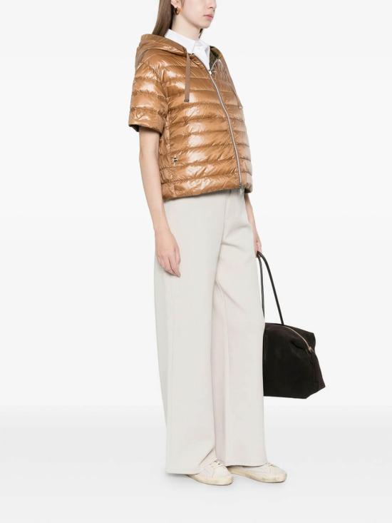 26SS 에르노 숏패딩 12017ZPI002222D2177 Brown - HERNO