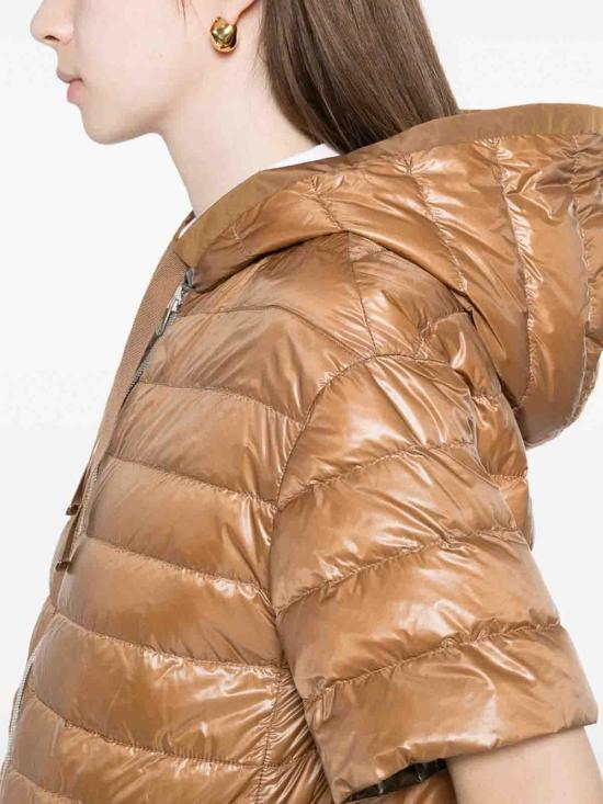 26SS 에르노 숏패딩 12017ZPI002222D2177 Brown - HERNO