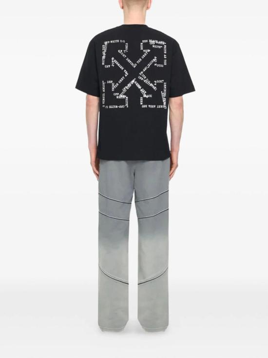 26SS 오프화이트 반팔 티셔츠 44MAA120S26J00K001 Black - OFF WHITE