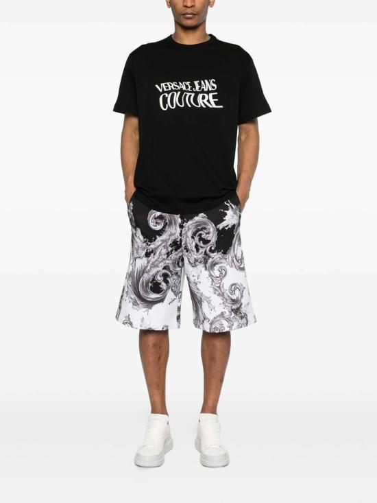 26SS 베르사체 반팔 티셔츠 80GAHE04CJ00E899 Black - VERSACE