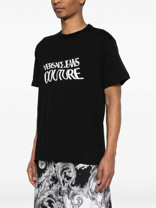 26SS 베르사체 반팔 티셔츠 80GAHE04CJ00E899 Black - VERSACE