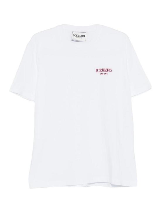 26SS 아이스 비 아이스버그 반팔 티셔츠 F046627A1101 White