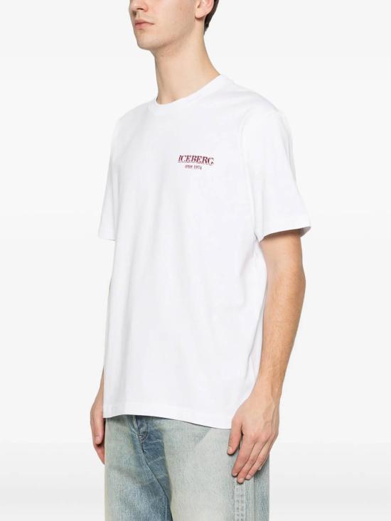 26SS 아이스 비 아이스버그 반팔 티셔츠 F046627A1101 White - ICE B ICEBERG