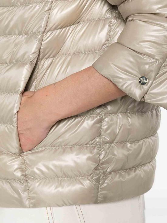26SS 에르노 숏패딩 12017ZPI002218D1985 Beige - HERNO