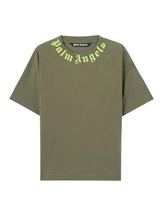 26SS 팜앤젤스 반팔 티셔츠 PMAA109S26JER0085614 Green