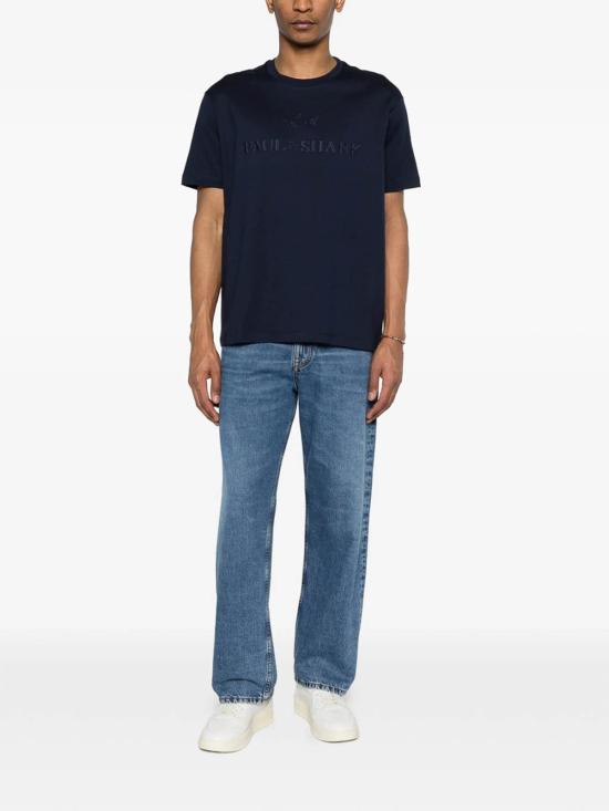 26SS 폴앤샤크 반팔 티셔츠 26411012013 Blue - PAUL & SHARK
