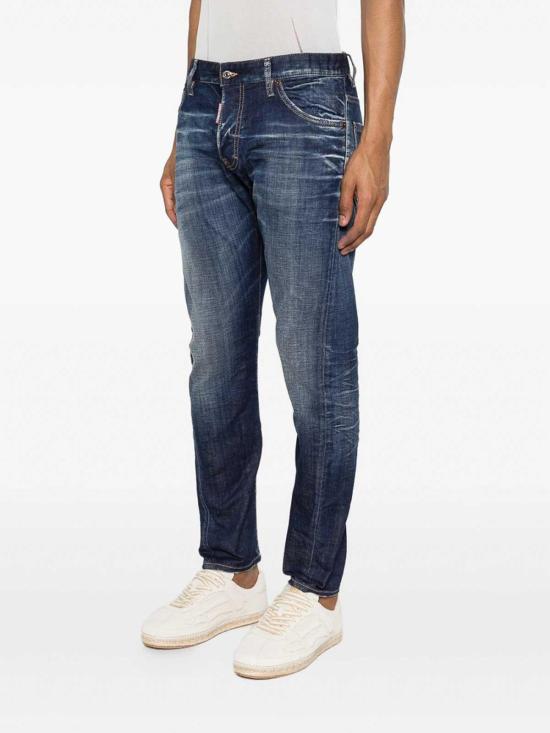 26SS 디스퀘어드2 스트레이트 팬츠 D30010S71LB1719470 Blue - DSQUARED2