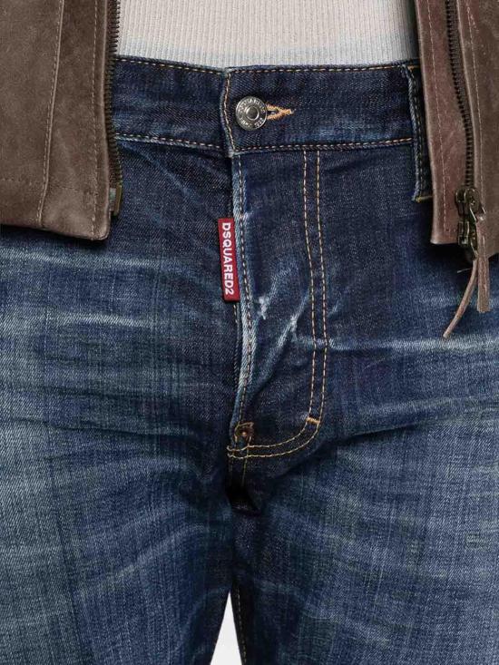 26SS 디스퀘어드2 스트레이트 팬츠 D30010S71LB1719470 Blue - DSQUARED2