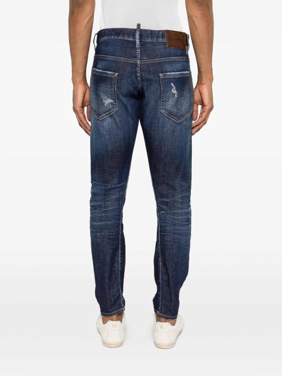 26SS 디스퀘어드2 스트레이트 팬츠 D30010S71LB1719470 Blue - DSQUARED2