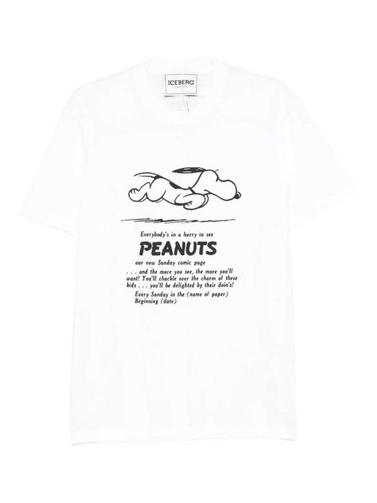 26SS 아이스 비 아이스버그 반팔 티셔츠 F04463251101 White