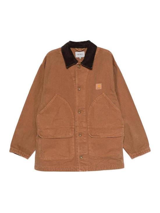 26SS 칼하트 프레스콧 코트 I03698300SGD Brown