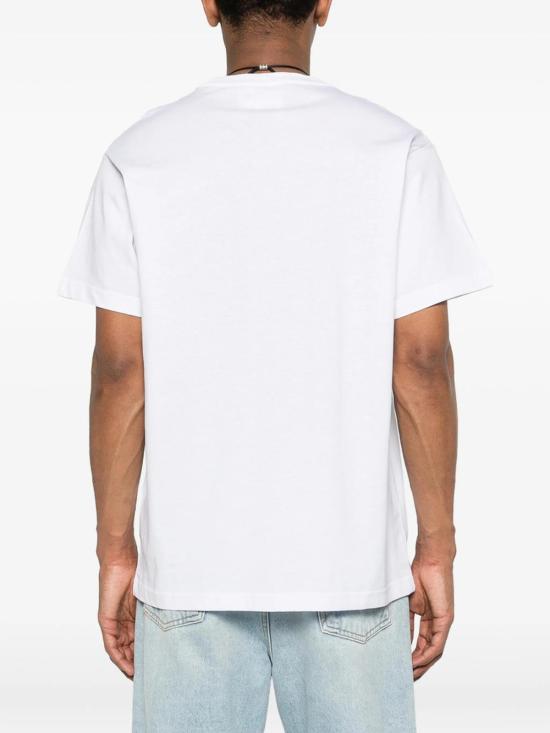 26SS 베르사체 반팔 티셔츠 80GAHD08CJ01Z003 White - VERSACE