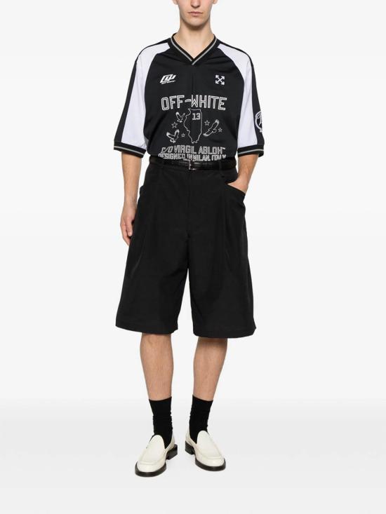 26SS 오프화이트 반팔 티셔츠 44MAD013S26J001001 Black - OFF WHITE