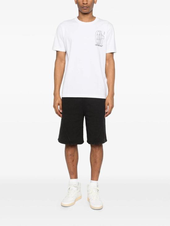 26SS 오프화이트 반팔 티셔츠 44MAA027S26J003100 White - OFF WHITE