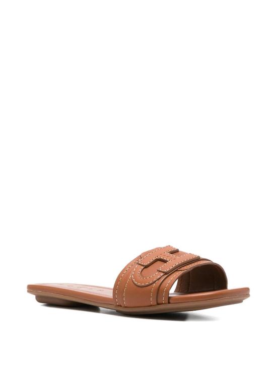 26SS 호간 뮬/슬리퍼 HXW6850GC20KXTS003 Brown - HOGAN