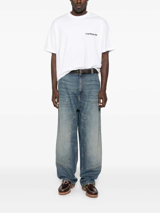 26SS 칼하트 OG 더블 니 팬츠 I03627301B7 Blue - CARHARTT