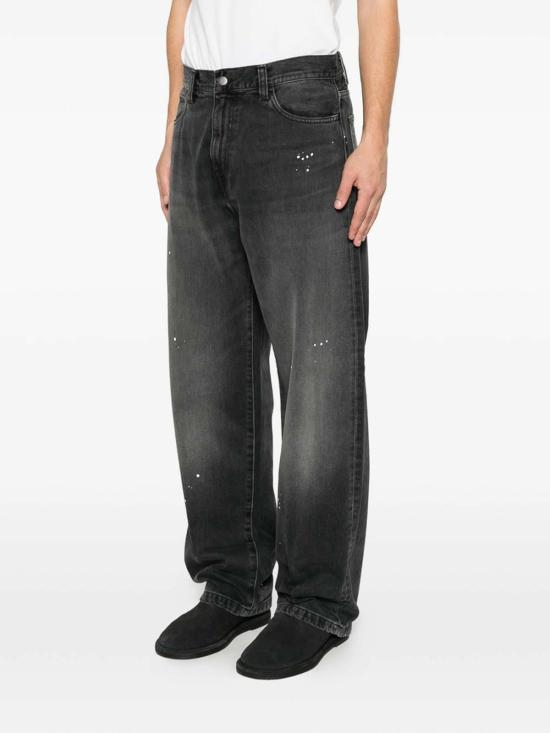 26FW 칼하트 스트레이트 팬츠 I03473389EJ Black - CARHARTT