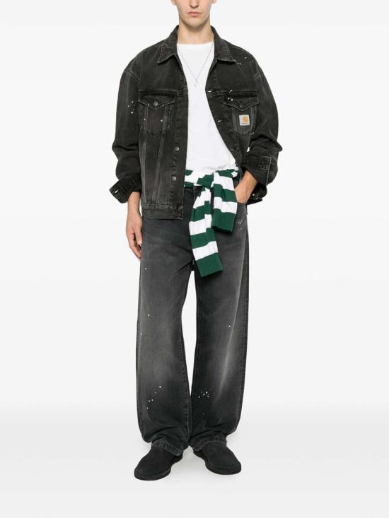 26FW 칼하트 스트레이트 팬츠 I03473389EJ Black - CARHARTT