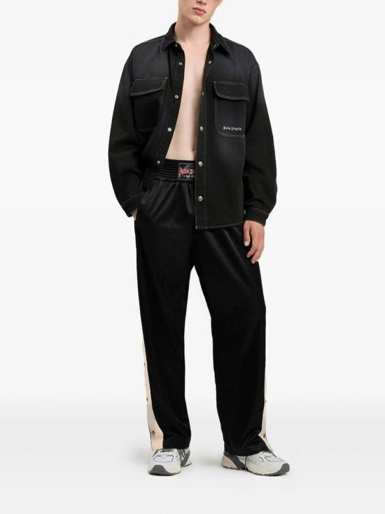 26SS 팜앤젤스 셔츠 PMYD024S26DEN0011003 Black - PALM ANGELS