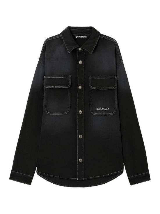 26SS 팜앤젤스 셔츠 PMYD024S26DEN0011003 Black