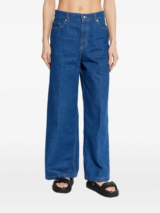 26SS 메종키츠네 데님 팬츠 QW01102WD4023WAIND Blue - MAISON KITSUNE