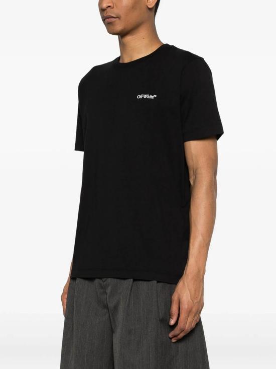 26SS 오프화이트 반팔 티셔츠 44MAA027S26J001001 Black - OFF WHITE
