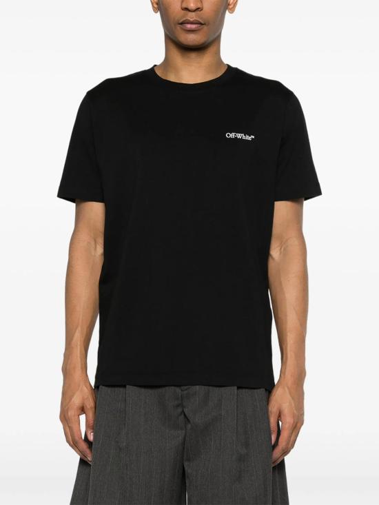 26SS 오프화이트 반팔 티셔츠 44MAA027S26J001001 Black - OFF WHITE