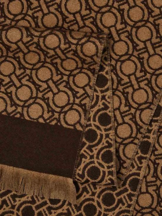 26FW 살바토레 페라가모 머플러/스카프 520187795568004 BEIGE - SALVATORE FERRAGAMO