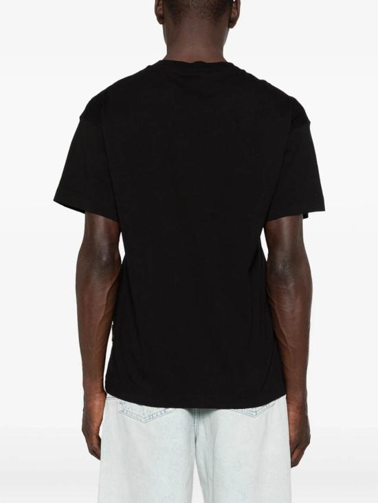 26SS 팜앤젤스 반팔 티셔츠 PMAA109S26JER00B1003 Black - PALM ANGELS