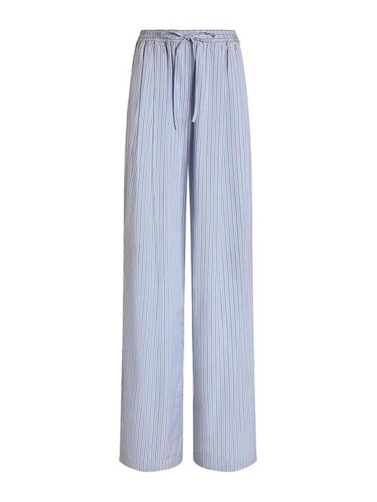 26SS 돌체앤가바나 스트라이프 포플린 트라우저 FTDLETFR510S8051 Blue