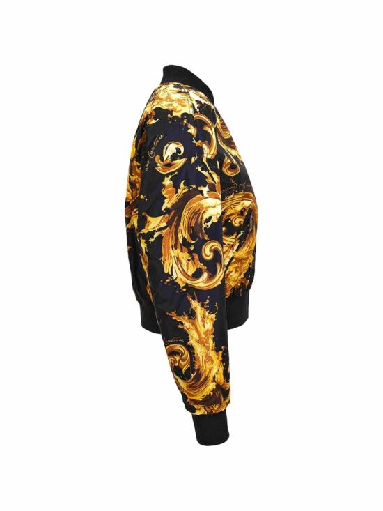 26SS 베르사체 봄버 자켓 80HAS4D8CQ25DG89 Black - VERSACE