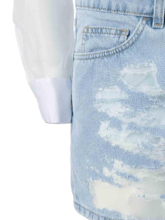 26SS 엘리자베타프랜치 데님 원피스 TJ49N62E2DM2 Blue - ELISABETTA FRANCHI