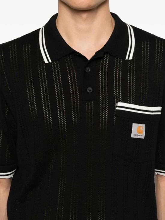 26SS 칼하트 숏슬리브 램지 폴로 티셔츠 I036168K02XX Black - CARHARTT