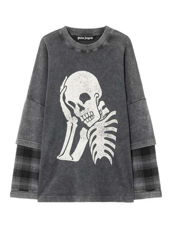 26SS 팜앤젤스 탑 PMAB05ES26JER0011003 Grey