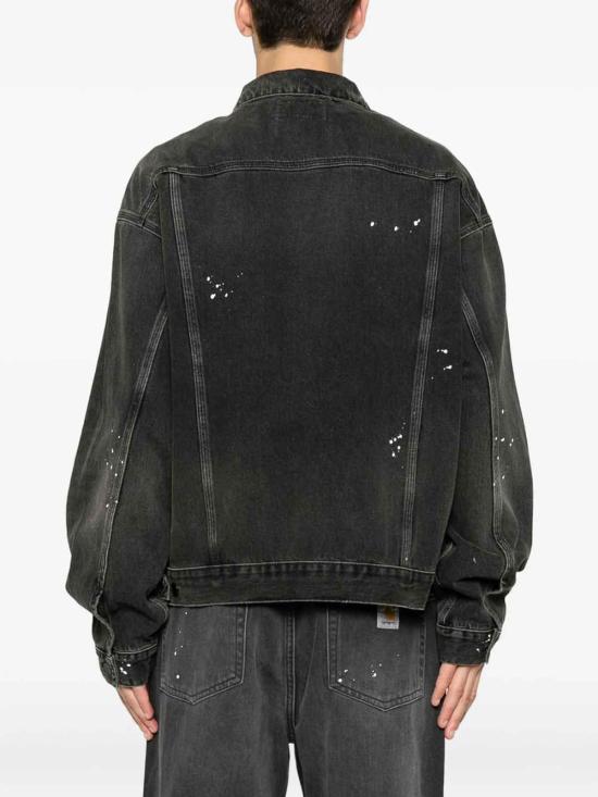 26FW 칼하트 데님 자켓 I03335289EJ Black - CARHARTT