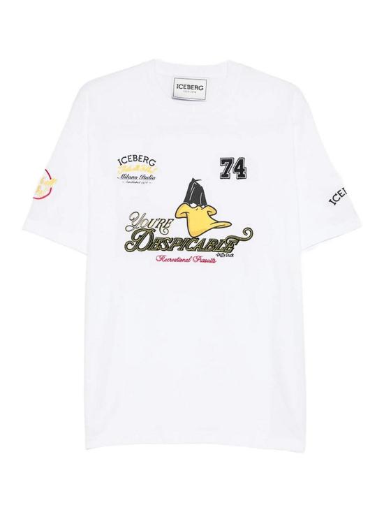 26SS 아이스 비 아이스버그 반팔 티셔츠 F023627A1101 White