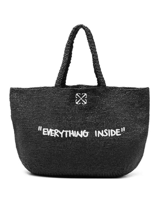 26SS 오프화이트 토트백 OWNA23CC99FAB0011001 BLACK