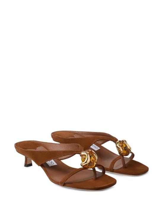 26FW 지미추 부츠 EMERISTONE35BSBTANAM Brown - JIMMY CHOO