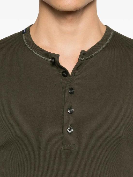 26SS 돌체앤가바나 코튼 세라피노 티셔츠 G8QX6TG7P0DM4001 Green - DOLCE & GABBANA