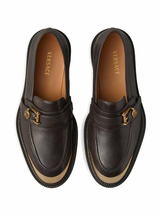 26SS 베르사체 로퍼 1A1770510238431NB3J Brown - VERSACE