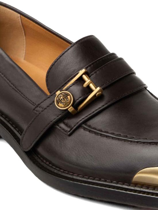 26SS 베르사체 로퍼 1A1770510238431NB3J Brown - VERSACE