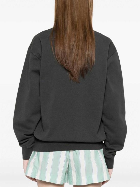 26SS 스포티앤리치 긴팔 티셔츠 ST07164255 Grey - SPORTY & RICH