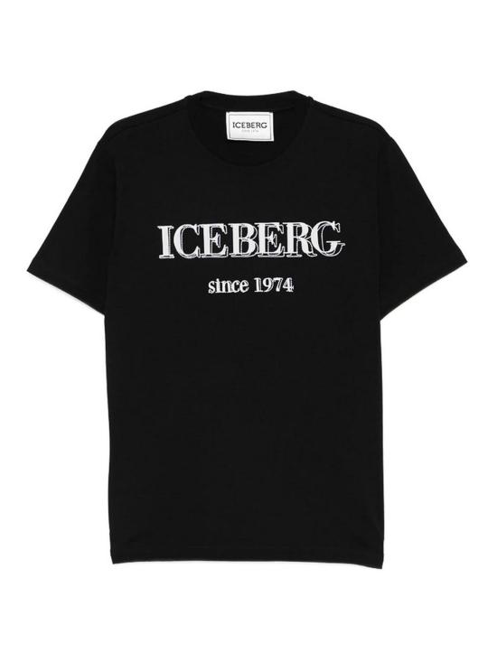 26SS 아이스 비 아이스버그 반팔 티셔츠 F014627A9000 Black