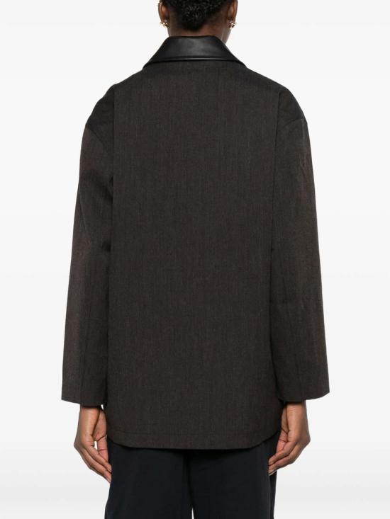 26SS 스튜디오 니콜슨 가죽 자켓 SNM1476M Brown - STUDIO NICHOLSON