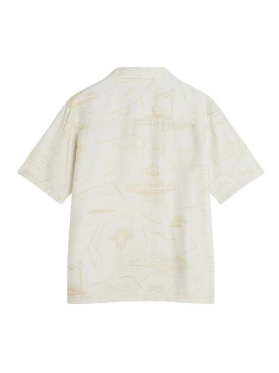 26SS 메종키츠네 셔츠 QM00404WW9103BEIST Beige - MAISON KITSUNE