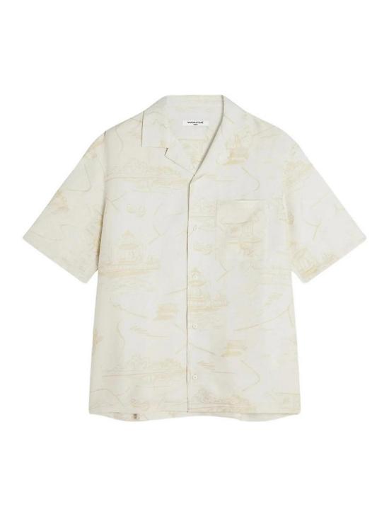 26SS 메종키츠네 셔츠 QM00404WW9103BEIST Beige
