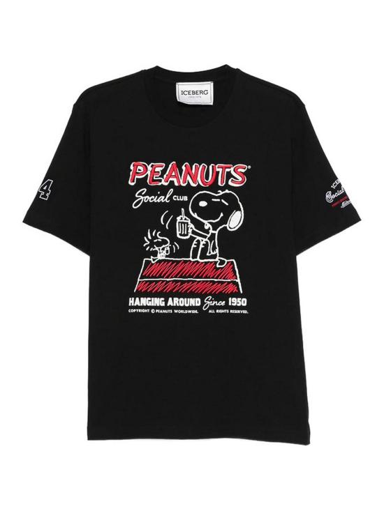26SS 아이스 비 아이스버그 반팔 티셔츠 F026627A9000 Black